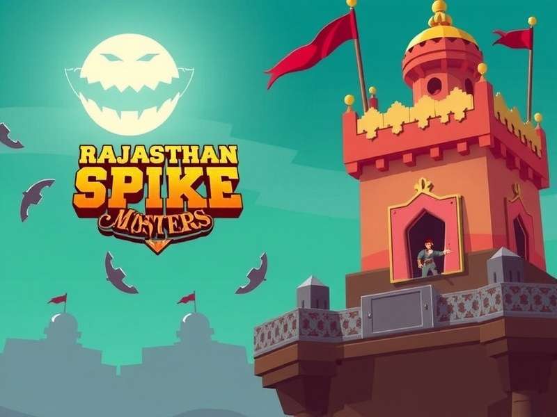 Rajasthan Spike Masters Game Banner